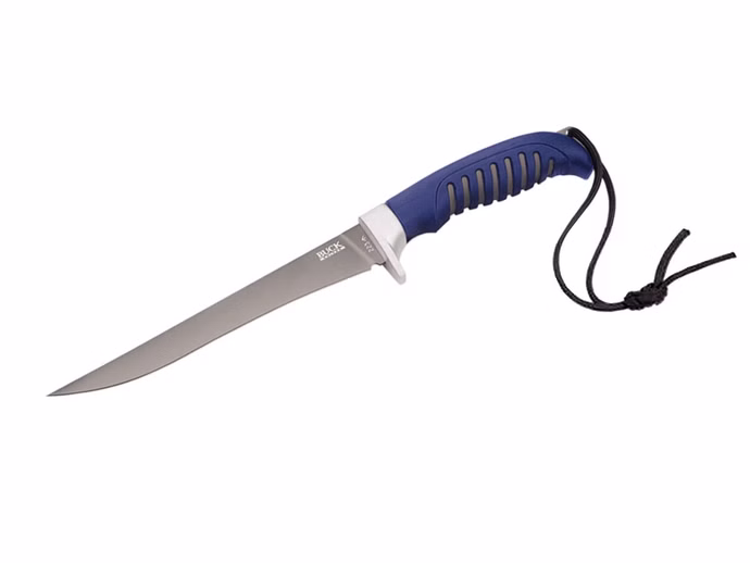 buck-filiermesser-modell-silver-creek-fillet-knife-223bls.jpg Buck Filiermesser Modell Silver Creek Fillet Knife 223BLS Vorderseite