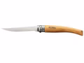 Opinel Slim-Line  Größe 10  rostfrei  Buchenholz Vorderseite
