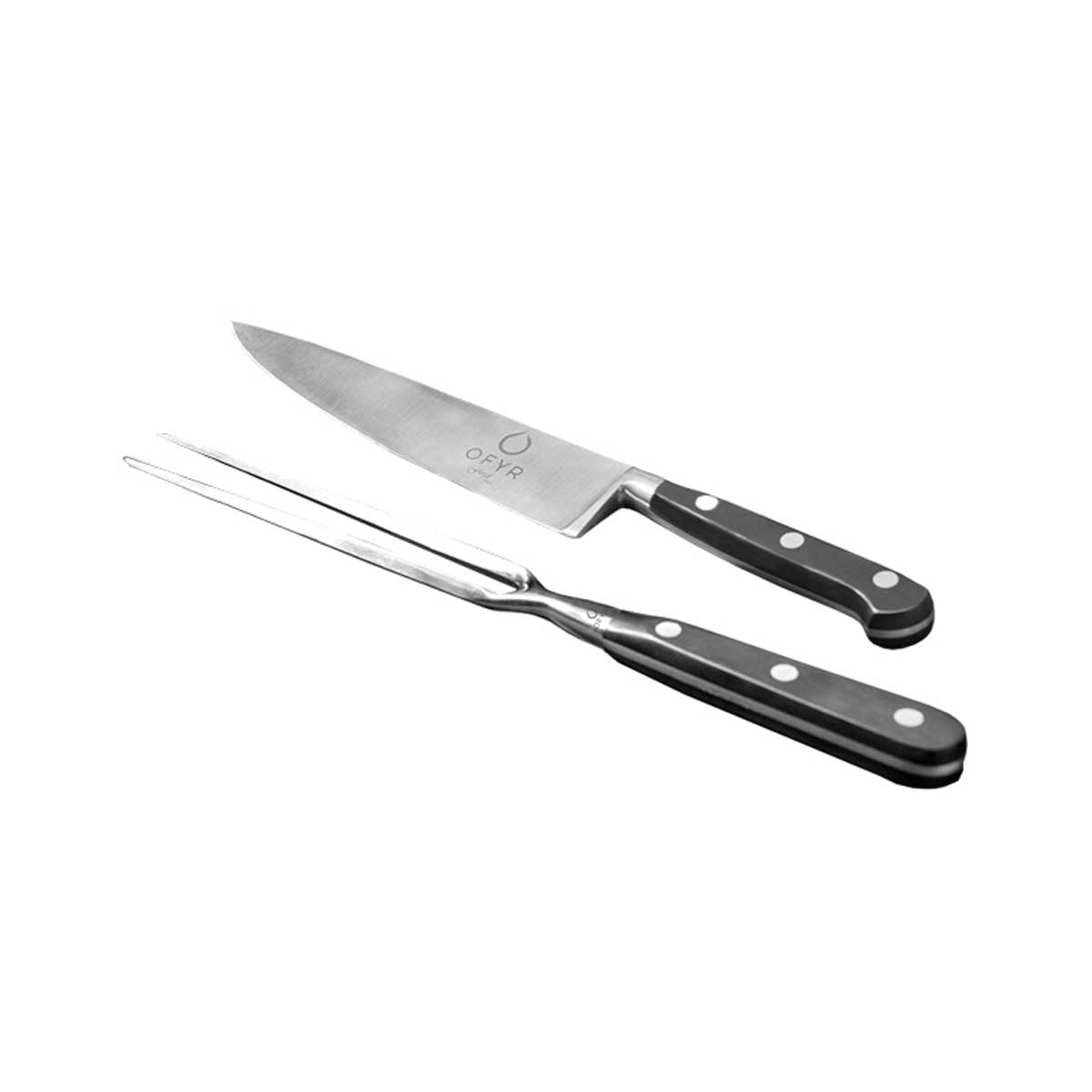 Messer und Gabelset 2-teilig Besteck