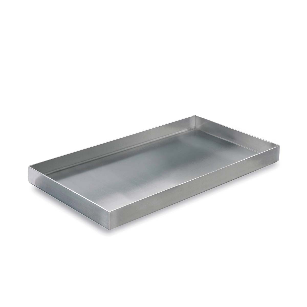Grillschale ENDERS silber (silberfarben) B445cm T25cm Edelstahl Backbleche Grillpfanne für Seitenkocher von Monroe Pro Boston Hyde Serie