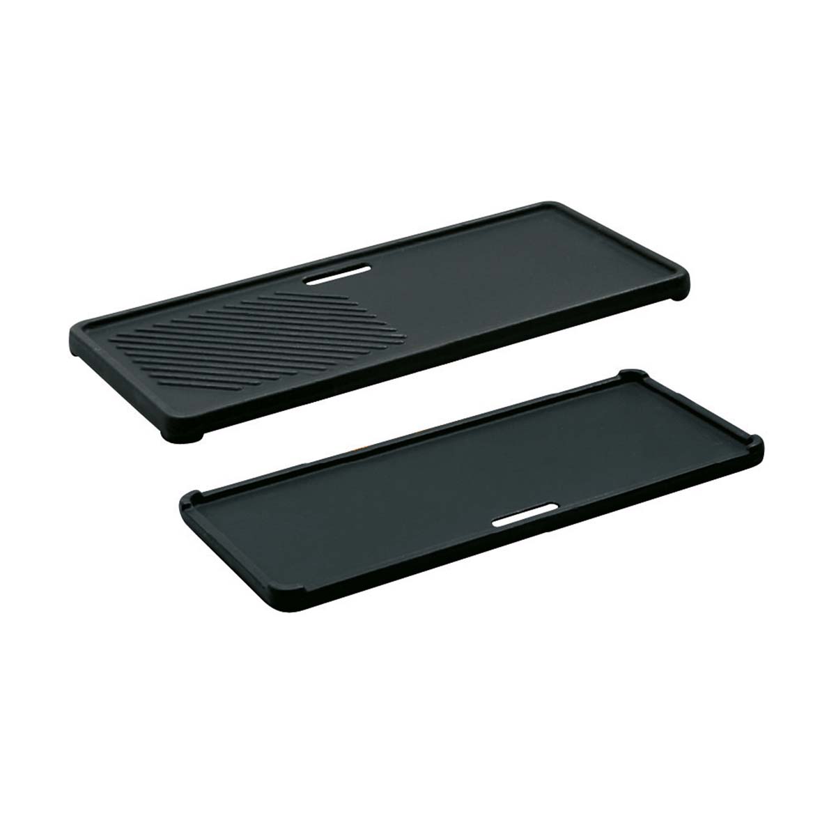 Grillplatte ENDERS schwarz B21cm H5cm L43cm Gusseisen Grillroste Guss-Wendeplatte 1 3 für Gasgrill BOSTON Monroe Pro 3