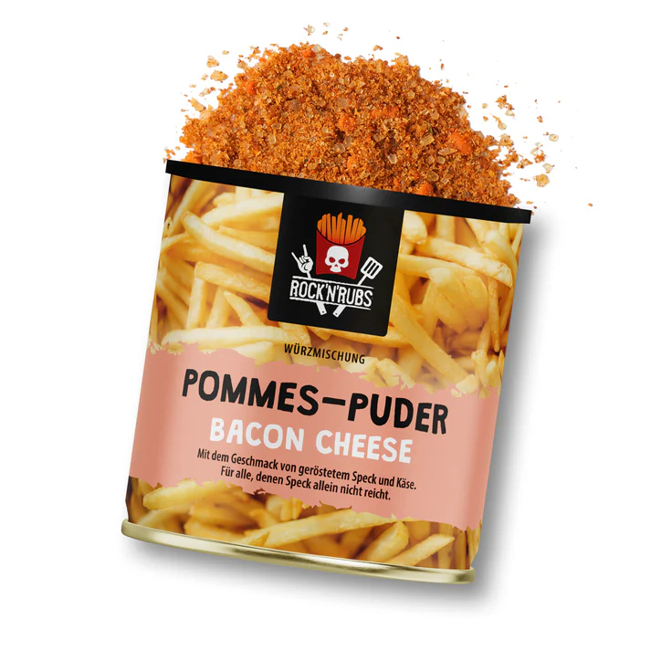 ROCK N RUBS Pommes-Puder - Bacon Cheese 150g MHD 07/27