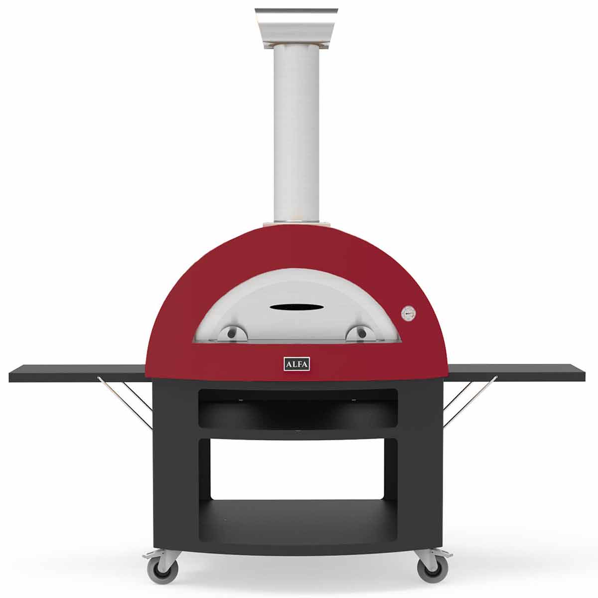 Alfa Forni Unterbau 5 Pizze Moderno | Schwarz
