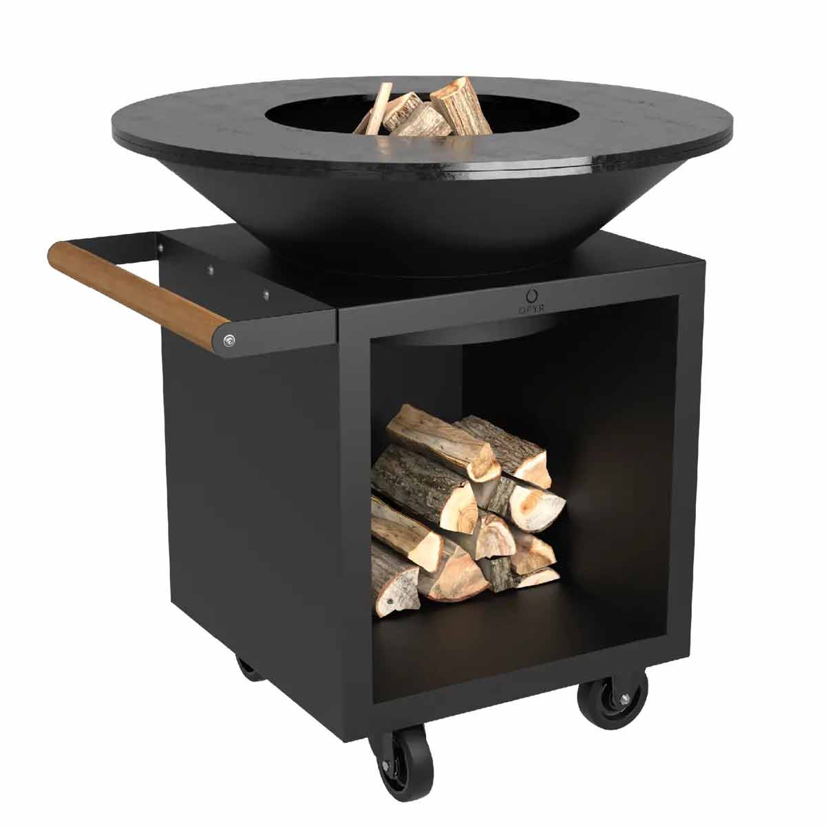OFYR Feuerplatte 100 | Classic+ Storage PRO | Black