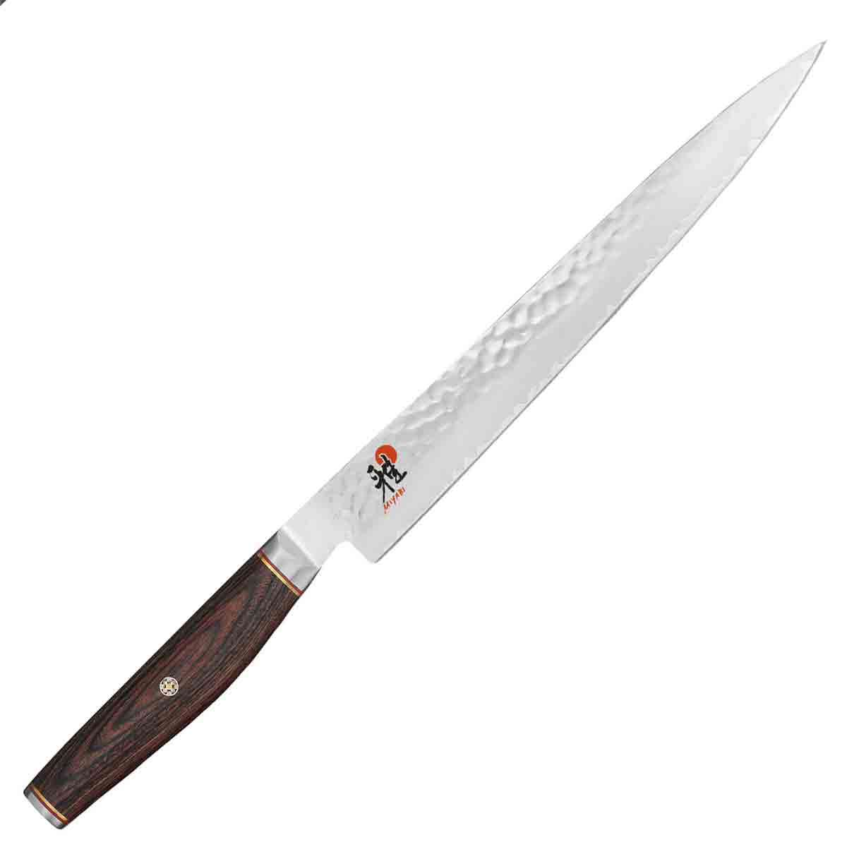 ZWILLING Tranchiermesser MIYABI 6000 MCT silber, braun glatt, Klinge: 24,0 cm 4009839308130 ZWILLING