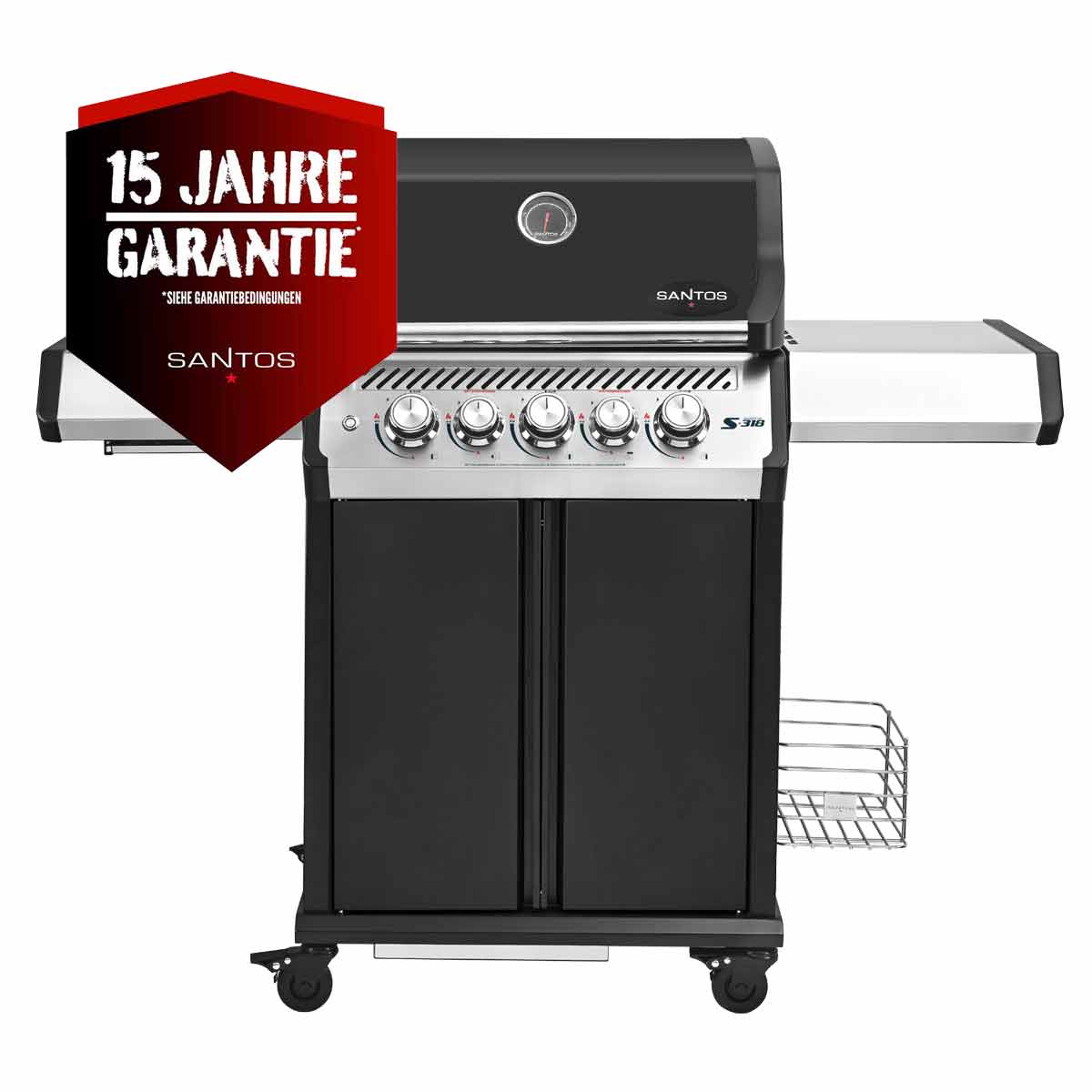 SANTOS S-318 Pro Schwarz