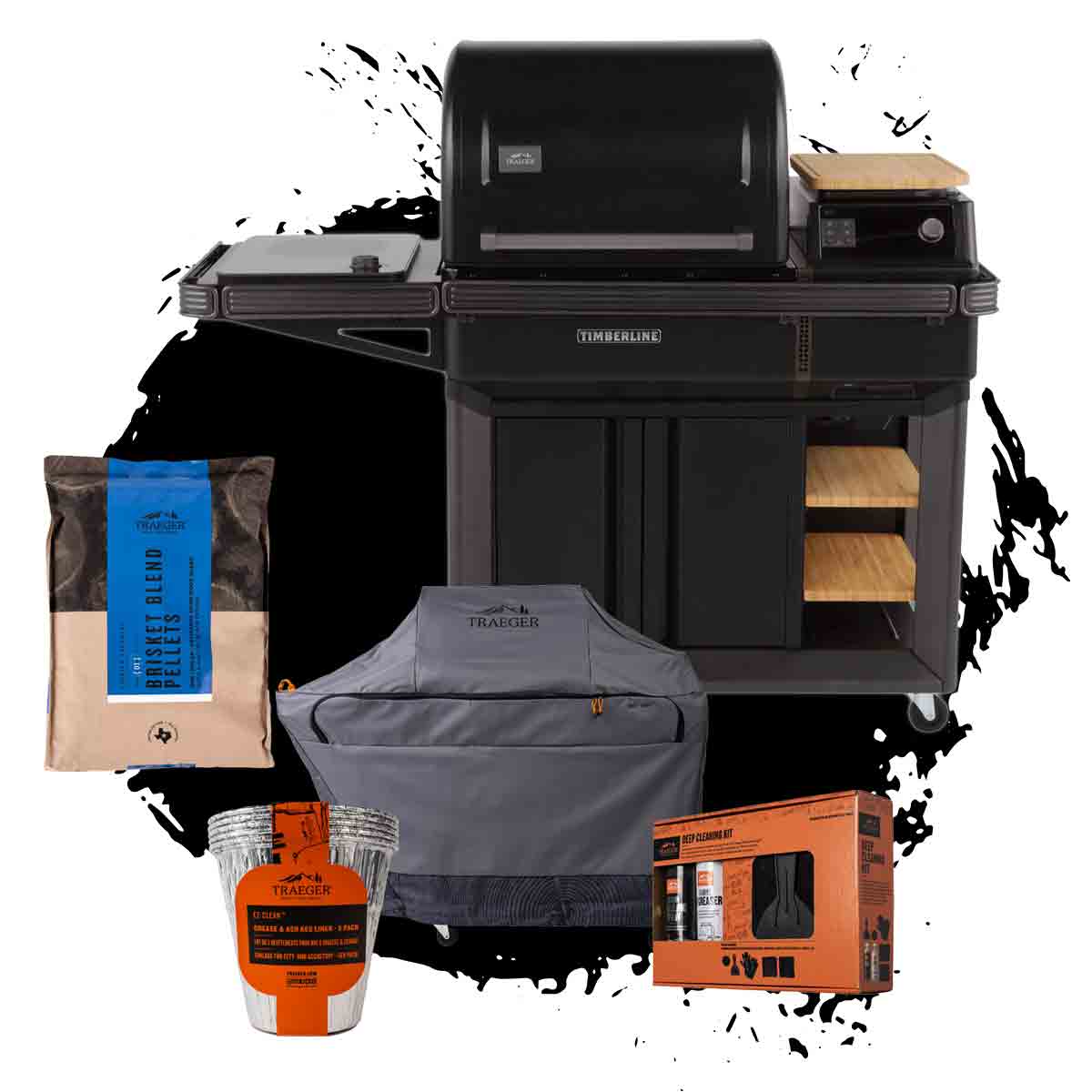 Traeger Pelletgrill Timberline | Easy Care Bundle