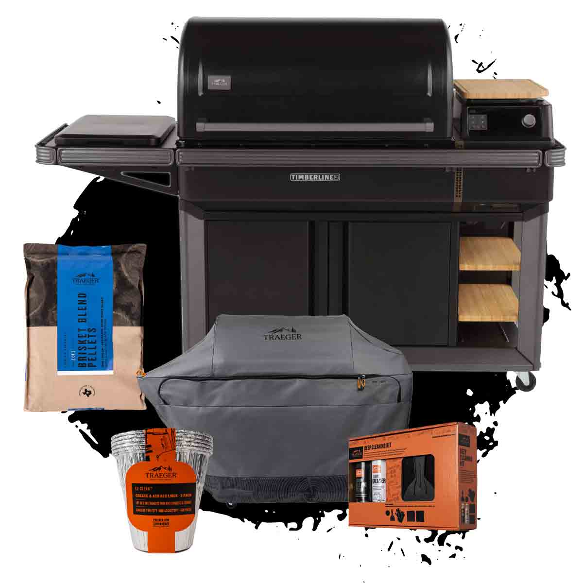 Traeger Pelletgrill Timberline XL | Smoke Master Bundle