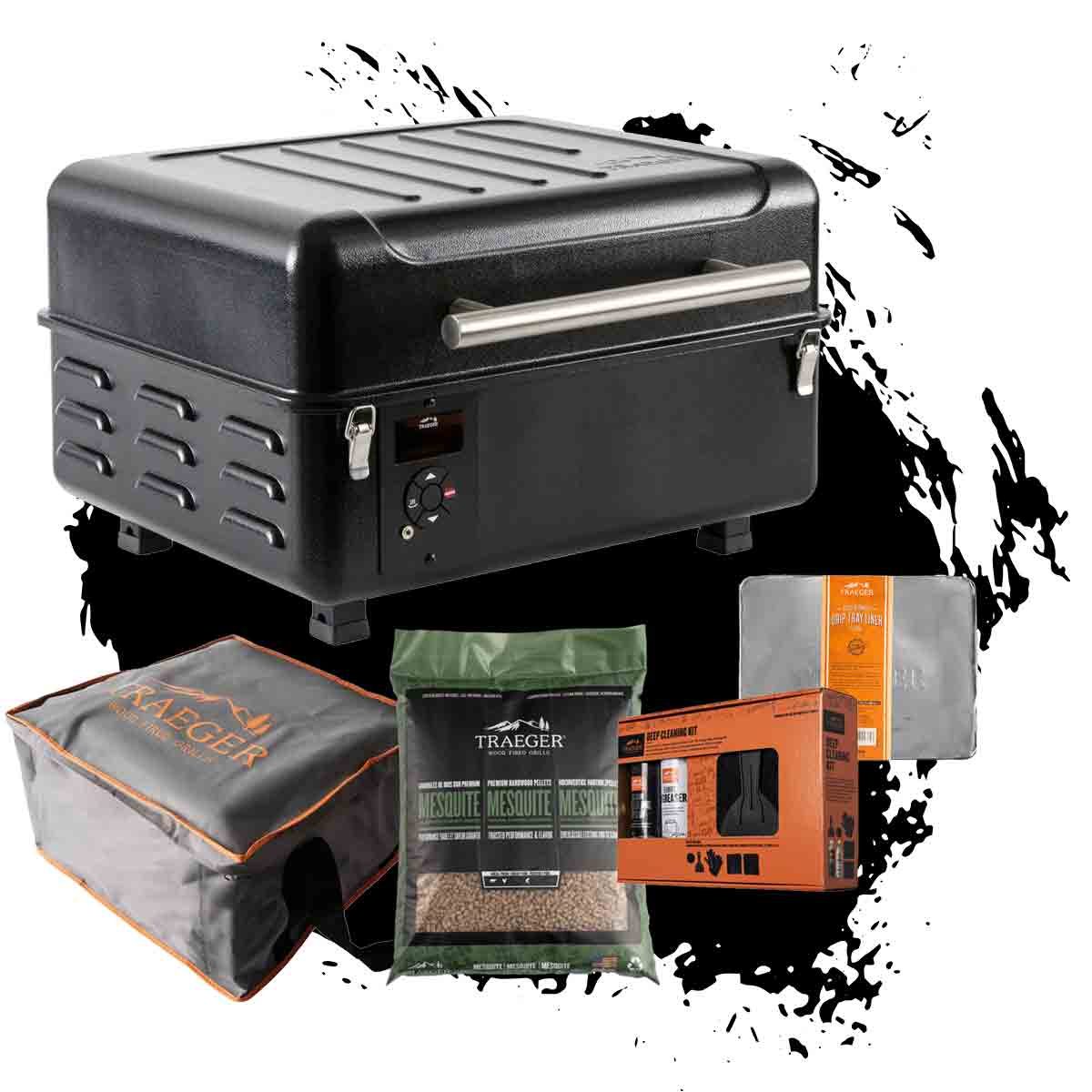 Traeger mobiler Pelletgrill Ranger | Travel Bundle