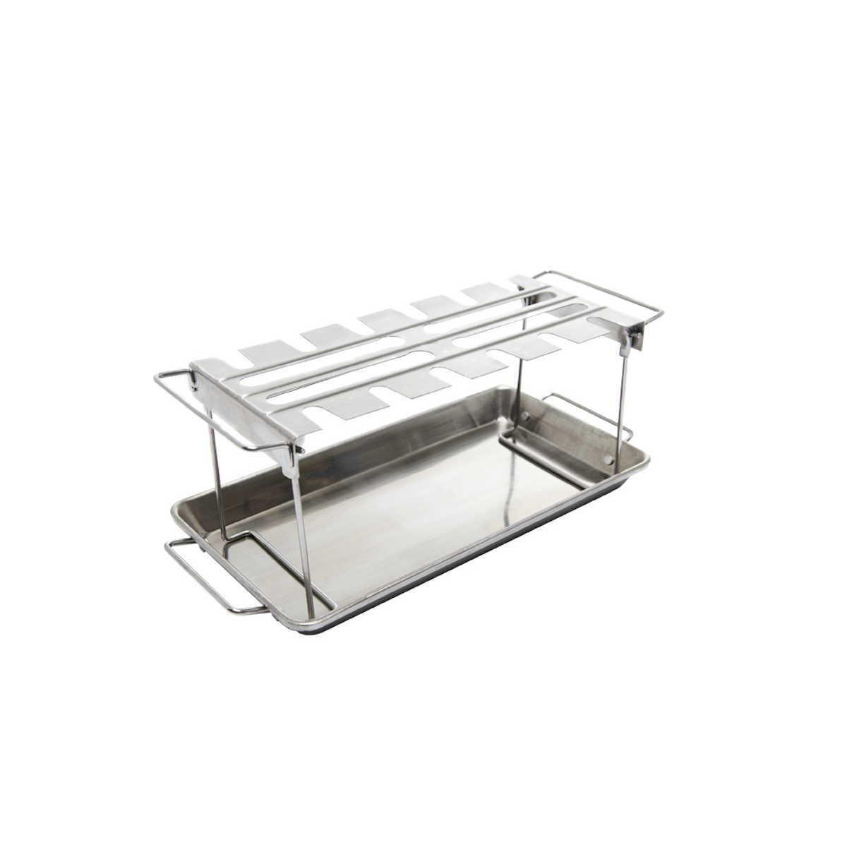 Broil King Edelstahl Wing Rack | 17,5 x 33 cm