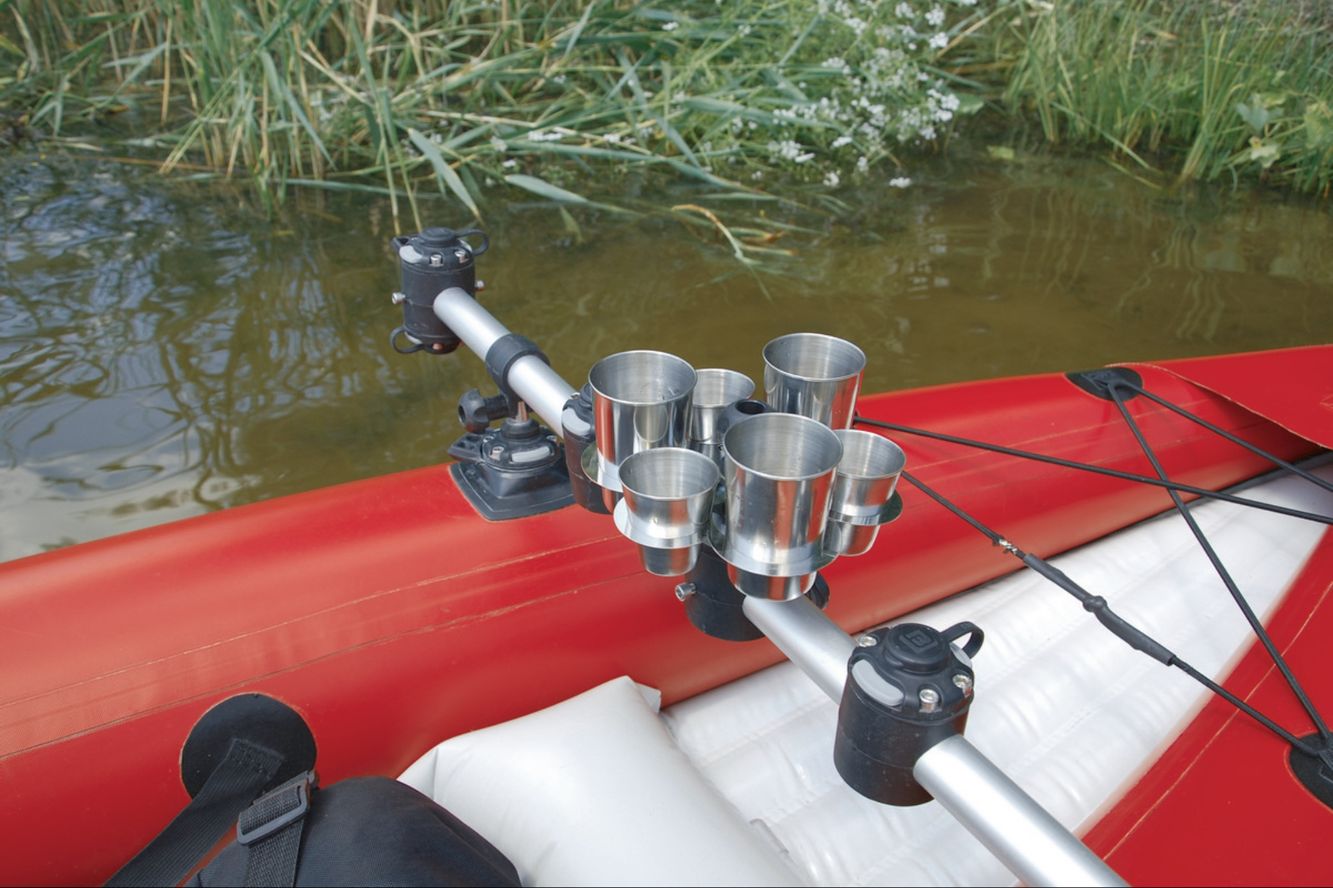 Produktbild von FUNNETOYU 2er-Set Getränkehalter Aus Dickem Schaumstoff – 4-Loch, Rutschfest, Stoßdämpfend – Für Kaffee, Milchtee & Softdrinks – Wiederverwendbar