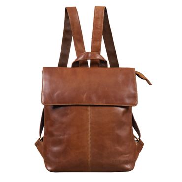 "Charlie" Vintage Lederrucksack Braun Damen Herren 13,3 Zoll Echtleder Vintage Lederrucksack Braun