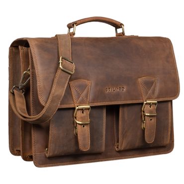 "Jeffrey" Lehrertasche Aktentasche Leder "Jeffrey" Lehrertasche Aktentasche Leder