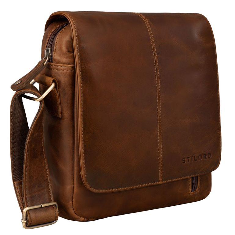 "Matt" Herrenhandtasche Leder Umhängetasche Männner Vintage "Matt" Herrenhandtasche Leder Umhängetasche Männner Vintage