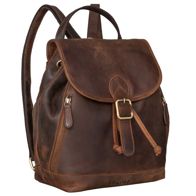 "Allison" Rucksack Damen Modern Leder "Allison" Rucksack Damen Modern Leder