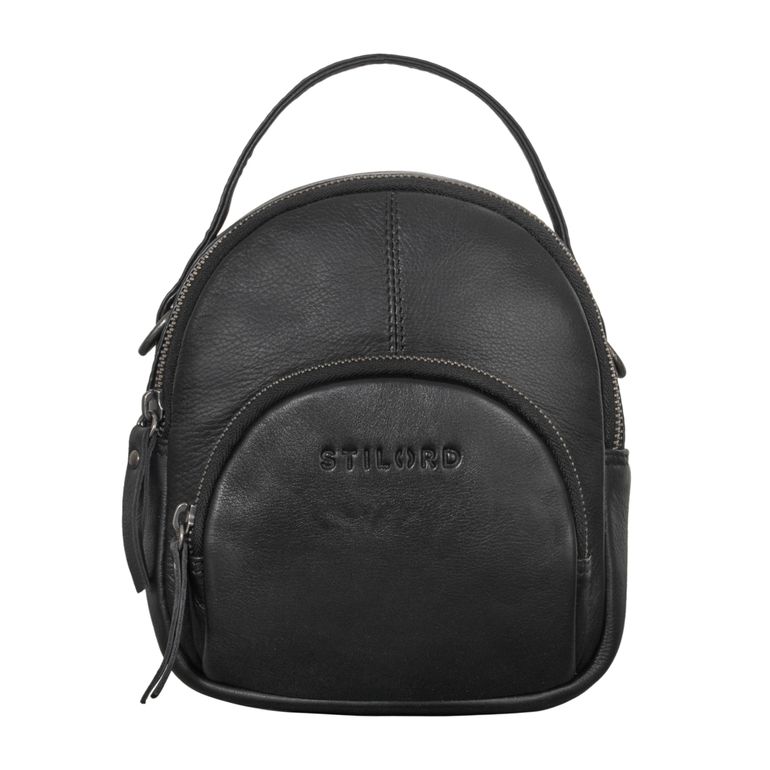 Business rucksack leder damen schwarz