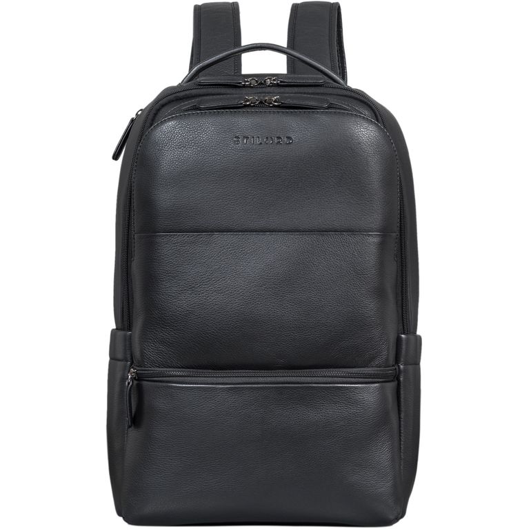 "Thore" Luxuriöser Leder Rucksack mit Laptopfach 17 Zoll "Thore" Luxuriöser Leder Rucksack mit Laptopfach 17 Zoll