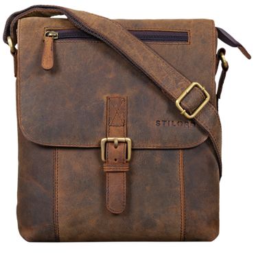 "Matthias" Herren Umhängetasche Leder Vintage Ledertasche zum Umhängen klein