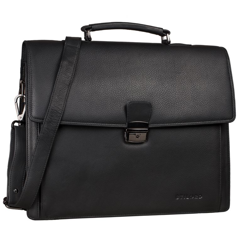 Aktentasche Leder Herren Vintage schwarz Aktentasche Leder Herren Vintage schwarz