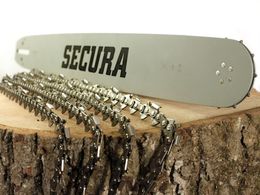 4x SECURA Sägekette 3/8