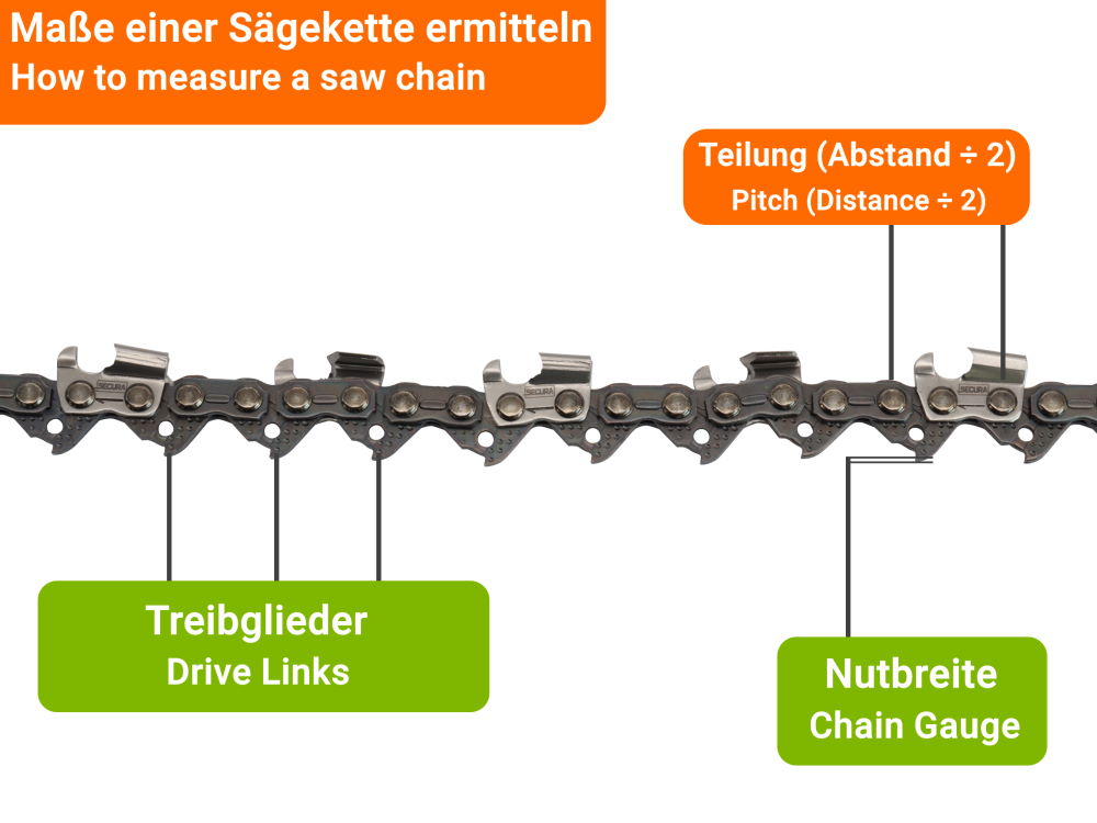 Schwert + Kette VM Für McCulloch CS 350 – 35 Cm, 3/8″ 1,3 Mm, 52 TG – Von Sägenspezi