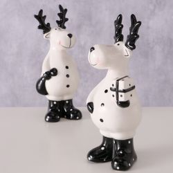 02-2025737-Boltze-Deko-Figur-Blitzy-Ambientebild.jpg B. 2tlg Set Deko-Aufsteller Hirsch Blitzy - 2025737_Bild_2