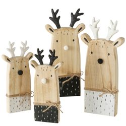 01-2025887-Boltze-Deko-Figur-Boris-4tlg-Set.jpg B. 4tlg Set Deko-Aufsteller Hirsch Boris - 2025887"_Bild_1