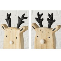 05-2025887-Boltze-Deko-Figur-Boris-Kopf-Schwarz.jpg B. 4tlg Set Deko-Aufsteller Hirsch Boris - 2025887"_Bild_5