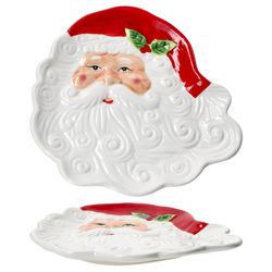 05-24306374-HIT-Gebaeckteller-Santa-24x25cm.jpg 3tlg Set Santa - 2x Kaffeebecher 24306351 + 1x Gebäckteller 24306374_Bild_5