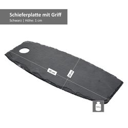 06-315288-Ritzenhoff-und-Breker-Scivaro-Schieferplatte-19x45cm-Bemassung.jpg 2er Set Schieferplatte Scivaro 19x45 cm - 315288_Bild_5