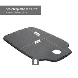 07-315301-Ritzenhoff-und-Breker-Scivaro-Schieferplatte-23x35cm-Bemassung.jpg 2er Set Schieferplatte Scivaro 23x35 cm - 315301_Bild_7
