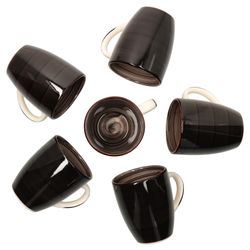 02-24326256-HIT-Coffeeblack-Kaffeebecher-mit-Henkel-6er-Set-01.jpg 6er Set Coffeeblack Kaffeebecher mit Henkel schwarz - 24326256_Bild_2