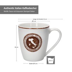 05-412864-Ritzenhoff-und-Breker-Authentic-Italian-Kaffeebecher-360m-Bemassung.jpg 2er Set Kaffeebecher Authentic Italian 300 ml - 412864_Bild_5