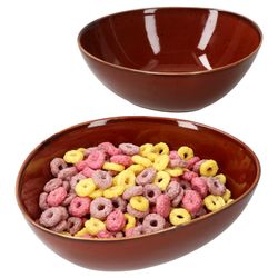 02-211542-Ritzenhoff-und-Breker-Marron-Taste-Schale-20-5x16-5cm-2er-Set-Deko.jpg 2er Set Müslischale Marron Taste - 211542_Bild_2