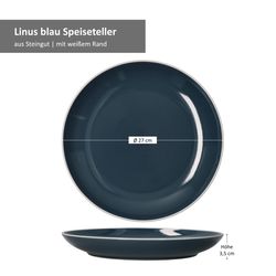 06-403961-Ritzenhoff-und-Breker-Linus-blau-Speiseteller-27cm-Bemassung.jpg 4er Set Speiseteller Linus Blau - 403961_Bild_6