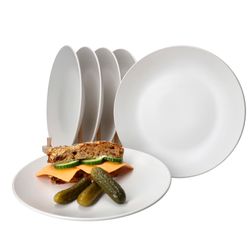 02-24304354-HIT-Nero-Bianco-Speiseteller-6er-Set-Deko.jpg Suppenteller schwarz & Desserteller weiß_Bild_2