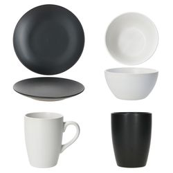 06-HIT-Nero-Bianco-16tlg-Fruehstuecksset-uebersicht.jpg Becher m. H. weiß & Schale weiß_Bild_6