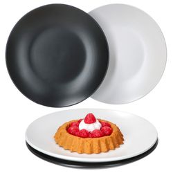 01-24304350-24327161-HIT-Nero-Bianco-Kuchenteller-gemischt-4er-Set-Deko.jpg 4er Set Kuchenteller Nero Bianco weiß & schwarz_Bild_1