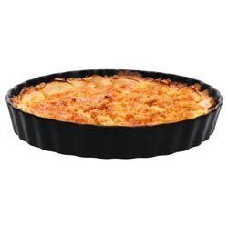 01-24302061-HIT-Nero-Quiche-Kuchenform-25cm-schwarz-Einzeln-frontal-Deko.jpg NERO Quiche / Kuchen-Form 25cm schwarz - 24302061_Bild_1
