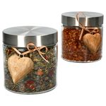 8l + 2x Percha Holz-Herz & 2x Deko-Bändchen_Bild_1