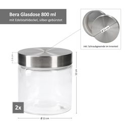 05-17870-kela-bera-vorratsglas-bemassung.jpg 8l + 2x Percha Holz-Herz & 2x Deko-Bändchen_Bild_5