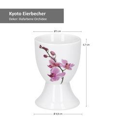 05-Van-Well-Kyoto-Eierbecher-Bemassung.jpg 6er Set Kyoto Eierbecher 6 Personen lilafarbene Orchideen - 6 x Eierbecher_Bild_5