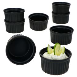 01-24302121-HIT-Nero-Souffle-Creme-Brulee-Schaelchen-9x5cm-schwarz-8er-Set-Deko.jpg 8er Set Creme Brulee Schale NERO 9x5cm schwarz - 24302121_Bild_1