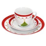 18tlg. Kaffeeservice Weihnachtstraum Porzellan für 6 Personen_Bild_5