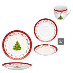 04-MamboCat-Weihnachtstraum-Kaffeeservice-alle-Teile.jpg 18tlg. Kaffeeservice Weihnachtstraum Porzellan für 6 Personen_Bild_4