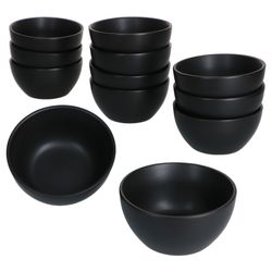 02-24304272-HIT-Nero-Snack-und-Dip-Schale-12er-Set.jpg 12er Set Snack- & Dip-Schälchen London Lampart Nero - 24304272_Bild_2