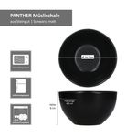 2cm matt schwarz aus Steingut – AS.BW.F.01898_Bild_6