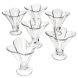 02-41334-Arte-Regal-Vivalto-Copa-Helado-Vidrio-Klover-Eisbecher-200ml-6er-Set.jpg 6er Set Klover Eisbecher mit Fuß - 41334_Bild_2