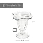 6er Set CANA Amuse-Bouche-Gläser mit Fuß - 51078_Bild_5