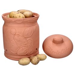 01-161981-MamboCat-Terra-Kartoffel-Vorratsdosen-L-Terrakotta-Einzeln-Deko.jpg TERRA Kartoffeltopf aus Terrakotta - 1983_Bild_1